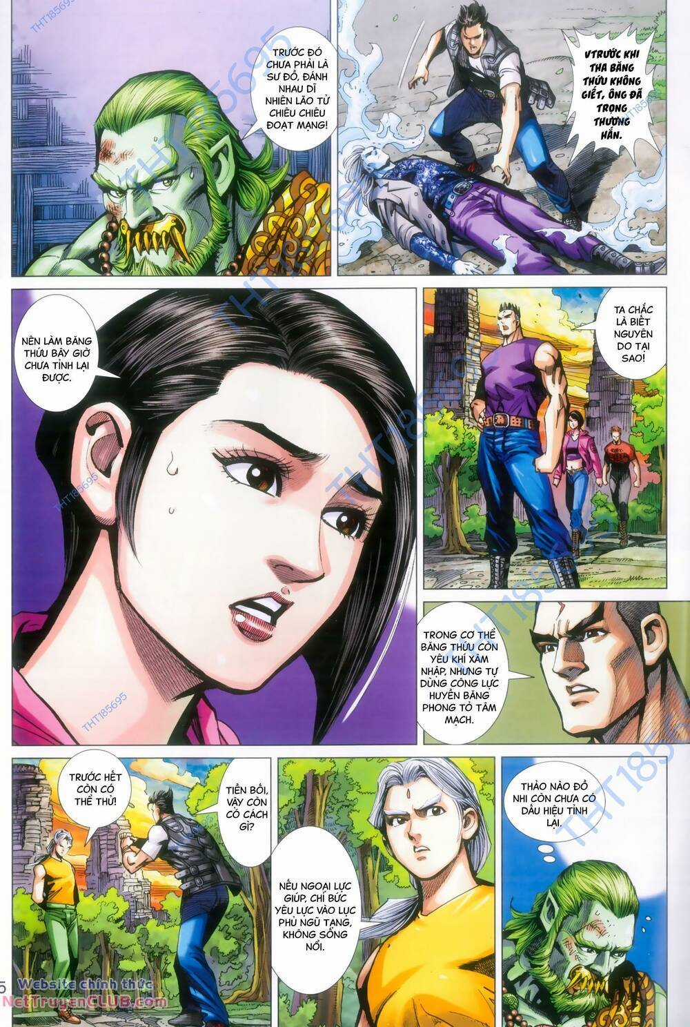 Long Hổ 5 Thế 3 Thế Cừu Chapter 108 trang 4
