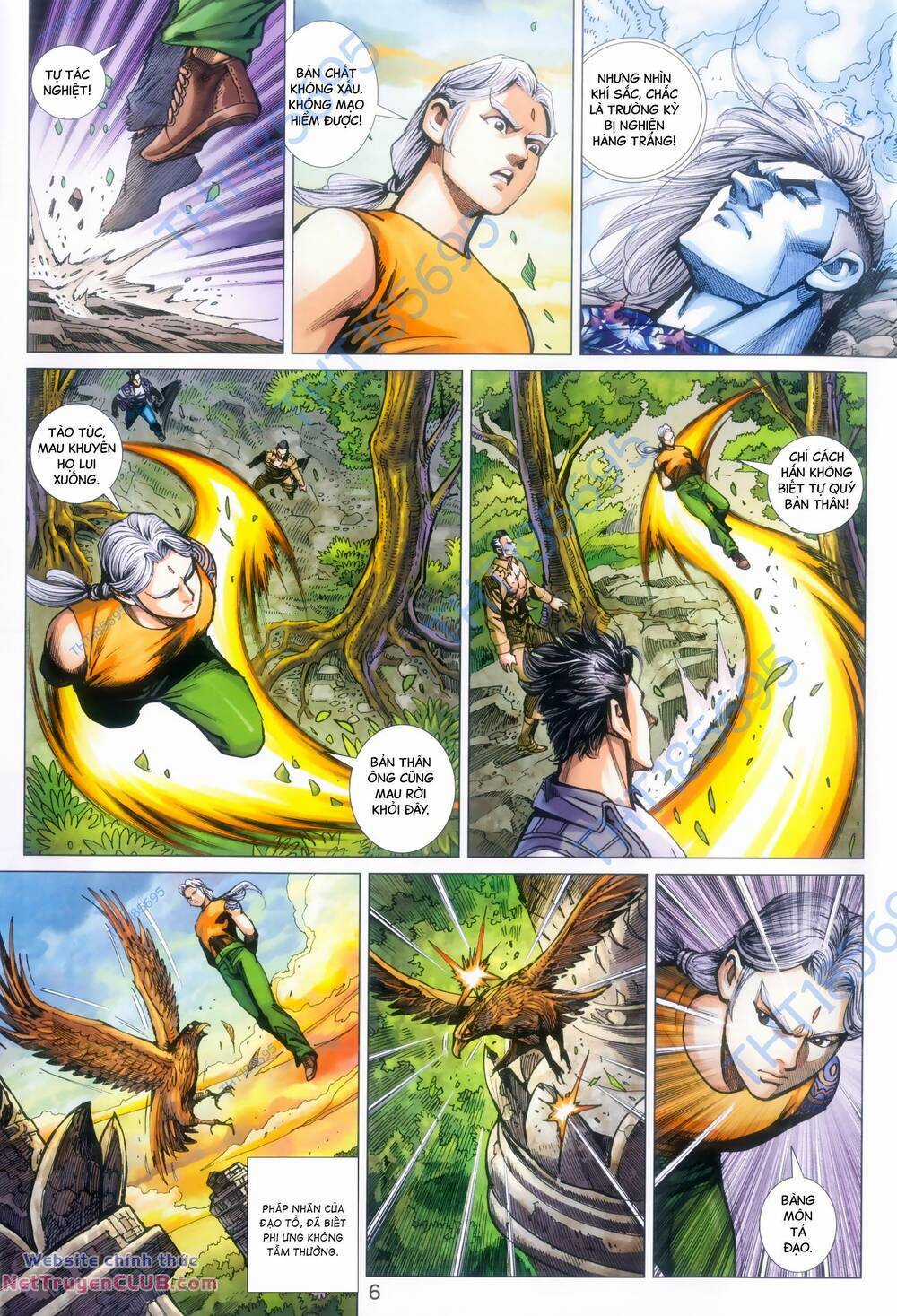 Long Hổ 5 Thế 3 Thế Cừu Chapter 108 trang 5