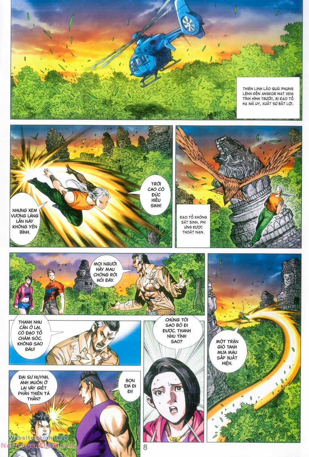 Long Hổ 5 Thế 3 Thế Cừu Chapter 108 trang 7