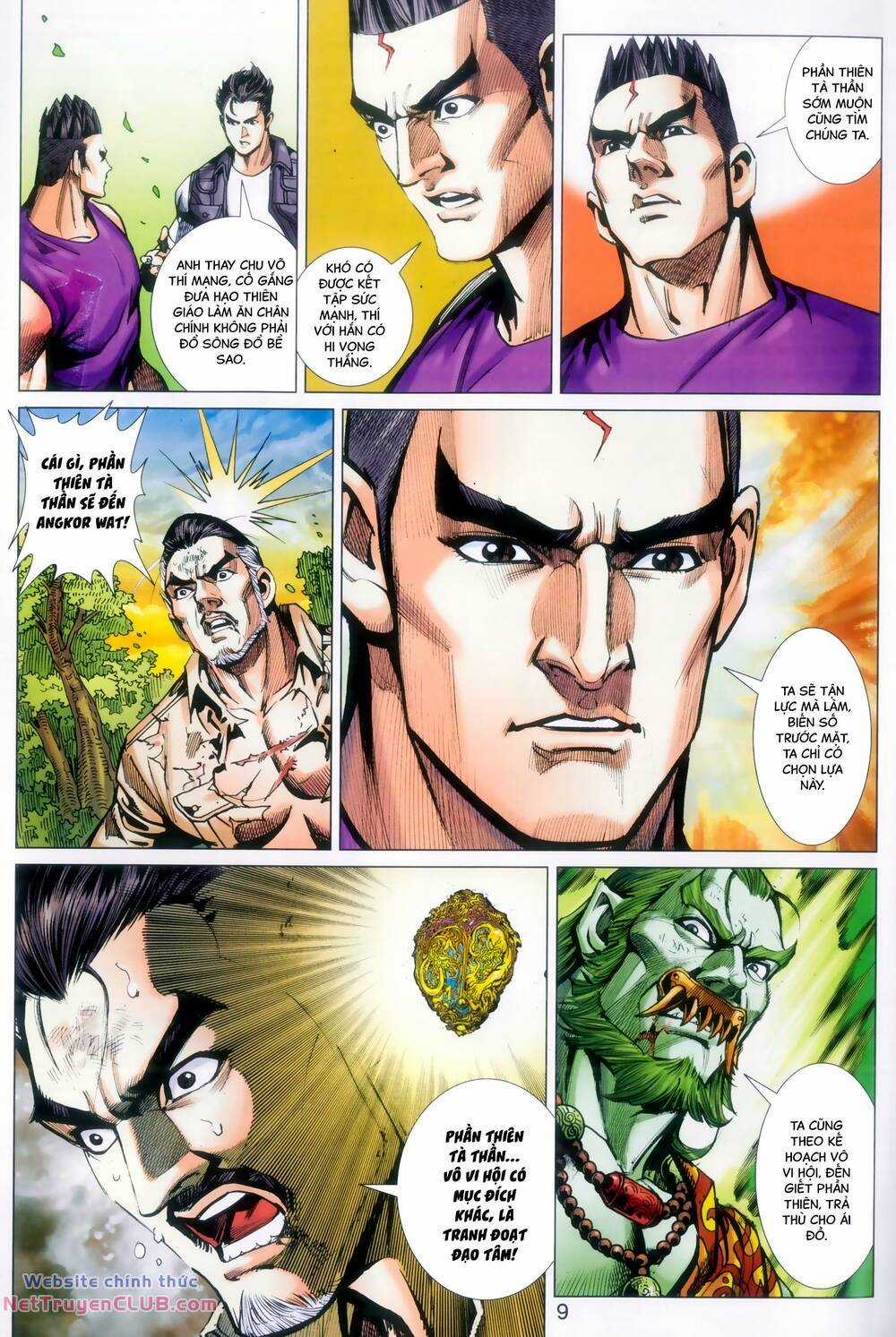 Long Hổ 5 Thế 3 Thế Cừu Chapter 108 trang 8