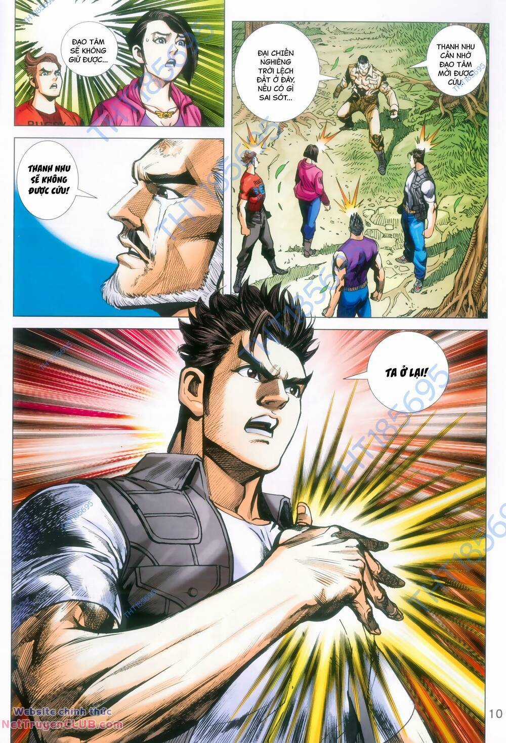 Long Hổ 5 Thế 3 Thế Cừu Chapter 108 trang 9
