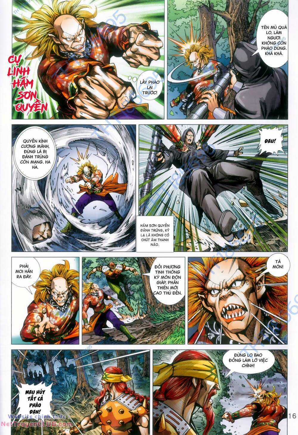 Long Hổ 5 Thế 3 Thế Cừu Chapter 109 trang 15