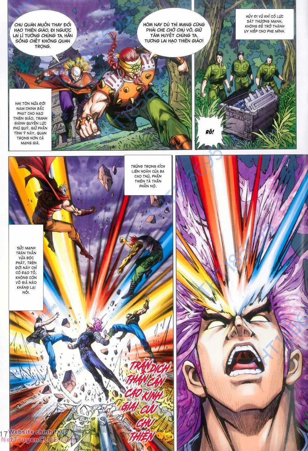 Long Hổ 5 Thế 3 Thế Cừu Chapter 109 trang 16