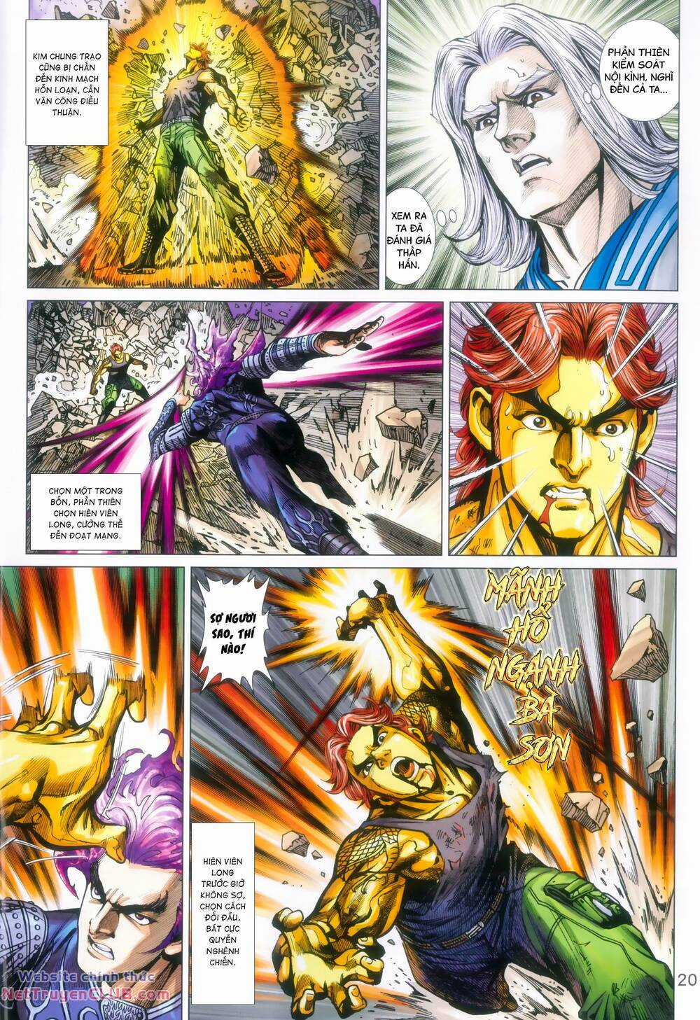 Long Hổ 5 Thế 3 Thế Cừu Chapter 109 trang 19