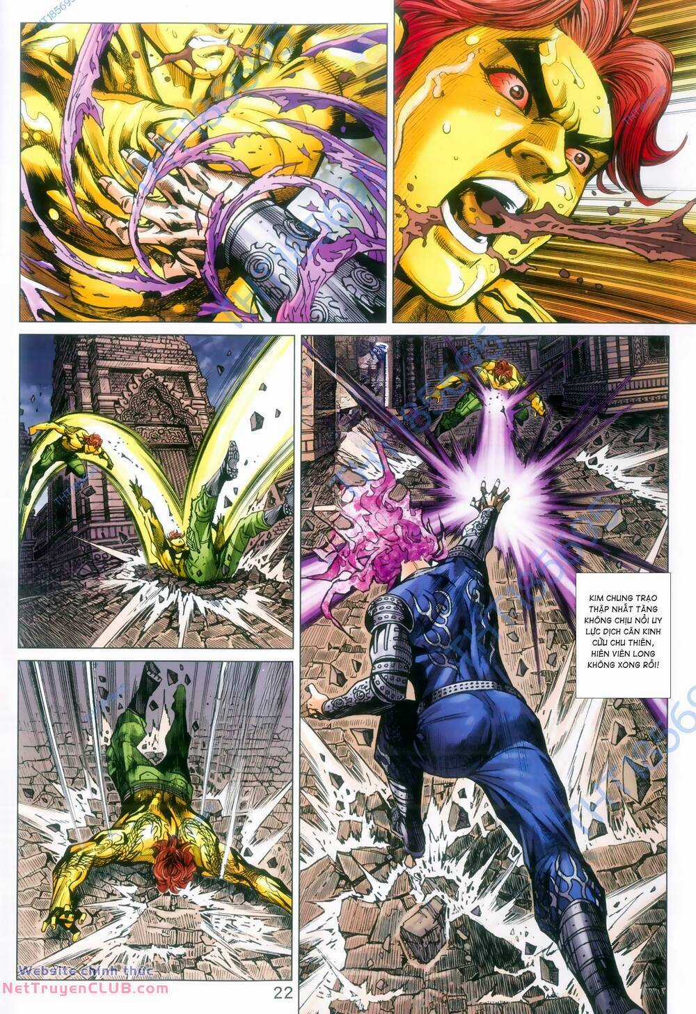 Long Hổ 5 Thế 3 Thế Cừu Chapter 109 trang 21