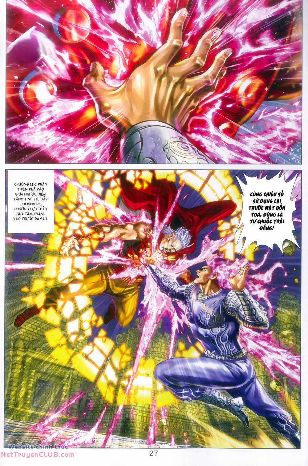 Long Hổ 5 Thế 3 Thế Cừu Chapter 109 trang 26