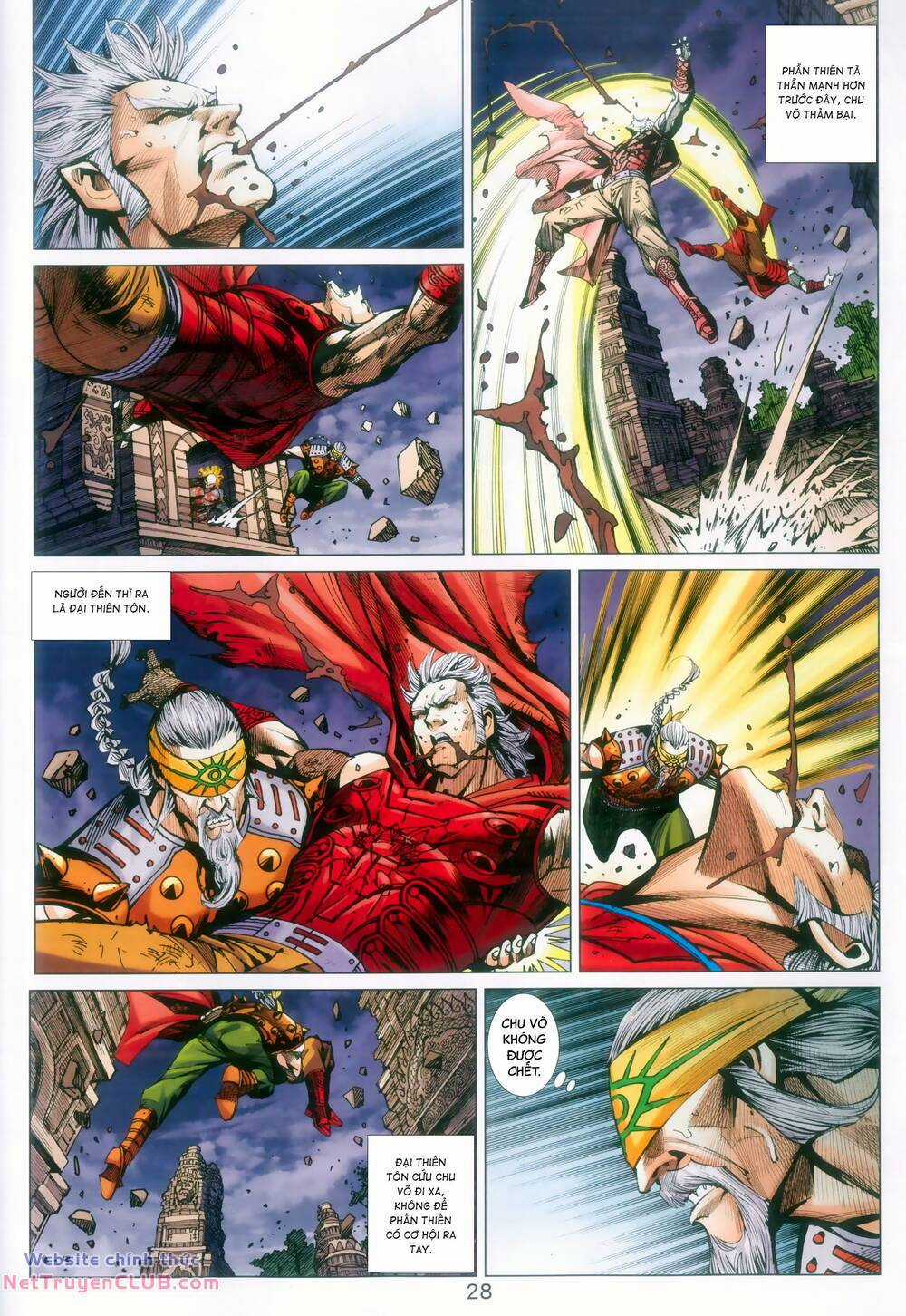 Long Hổ 5 Thế 3 Thế Cừu Chapter 109 trang 27