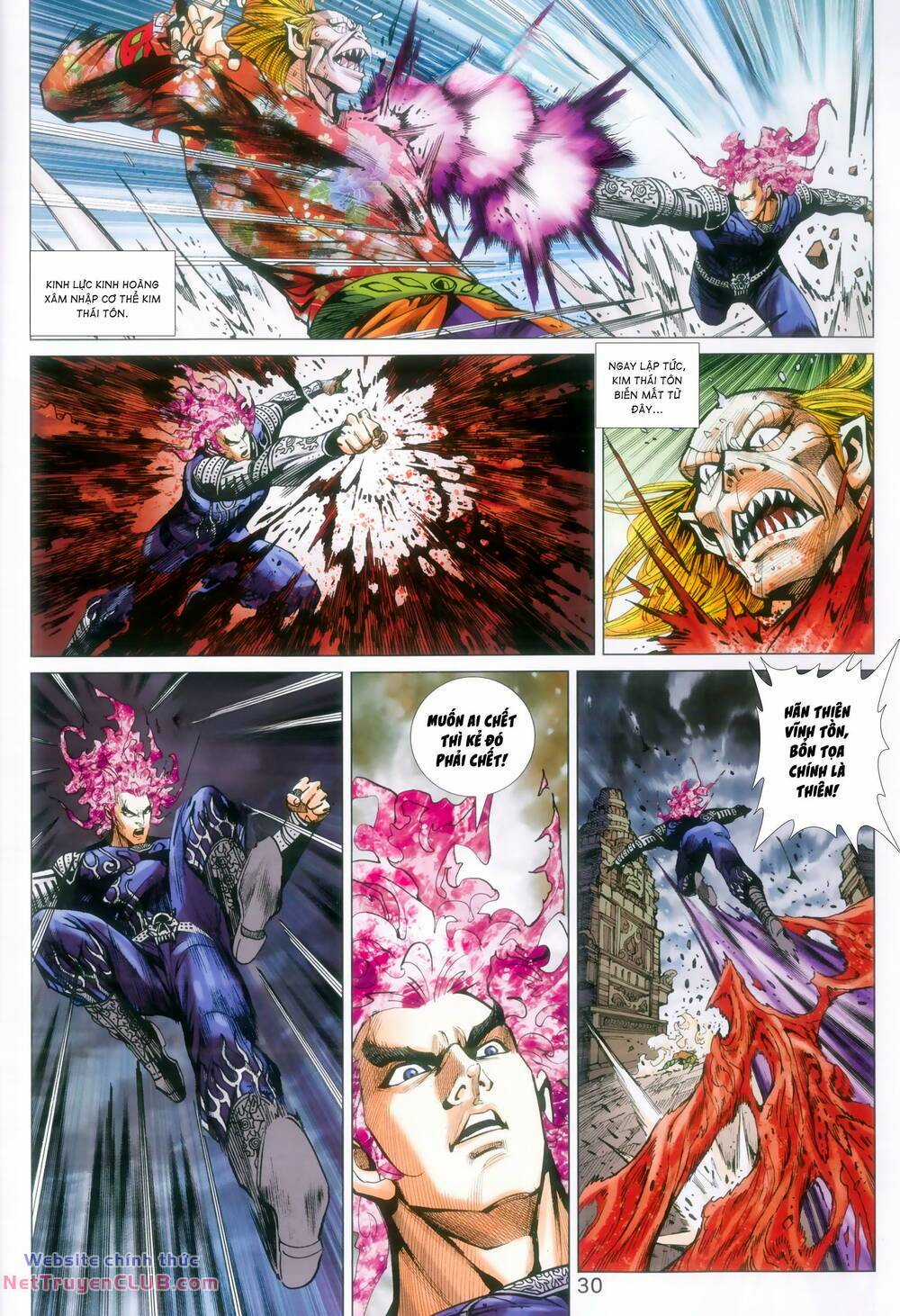 Long Hổ 5 Thế 3 Thế Cừu Chapter 109 trang 29