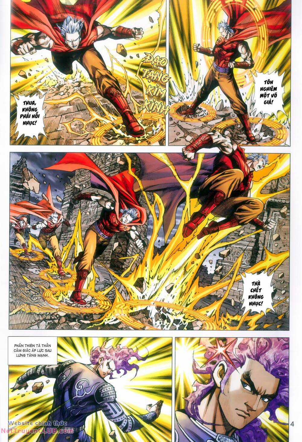 Long Hổ 5 Thế 3 Thế Cừu Chapter 109 trang 3