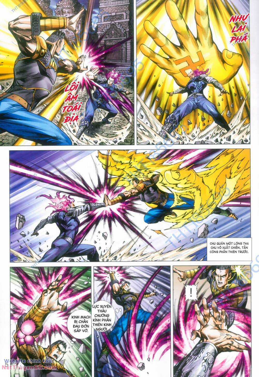 Long Hổ 5 Thế 3 Thế Cừu Chapter 109 trang 4