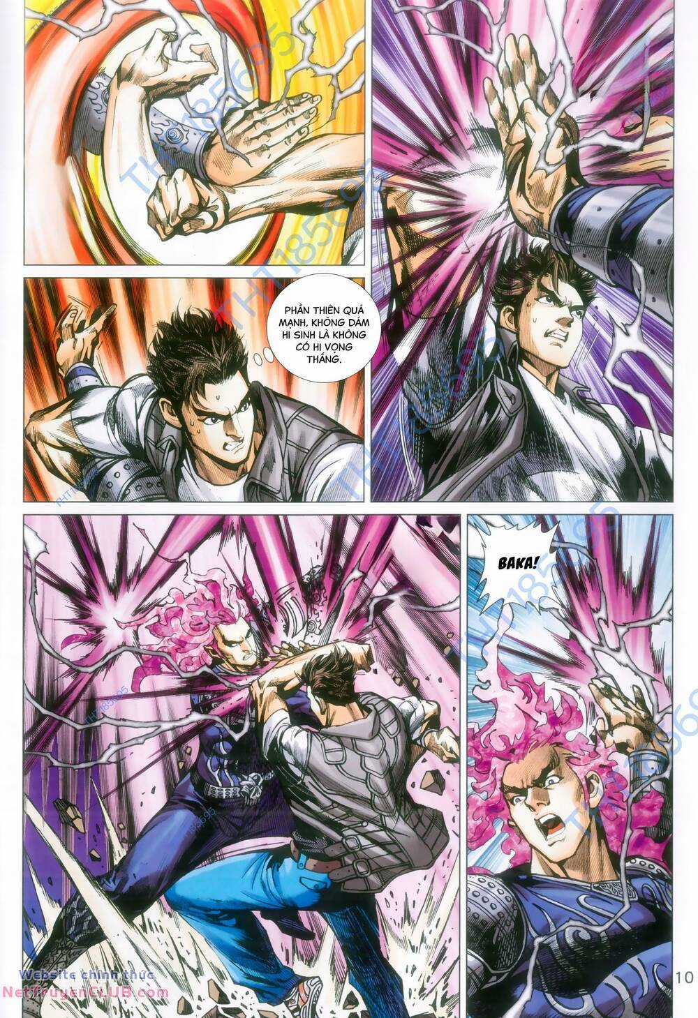 Long Hổ 5 Thế 3 Thế Cừu Chapter 109 trang 9