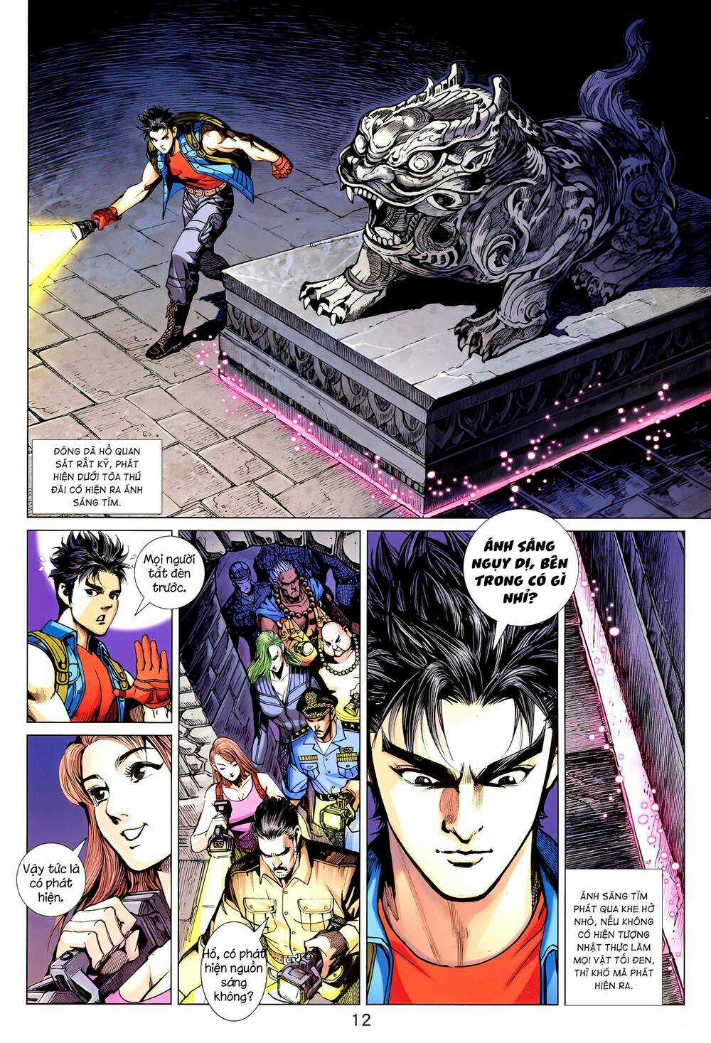 Long Hổ 5 Thế 3 Thế Cừu Chapter 11 trang 10