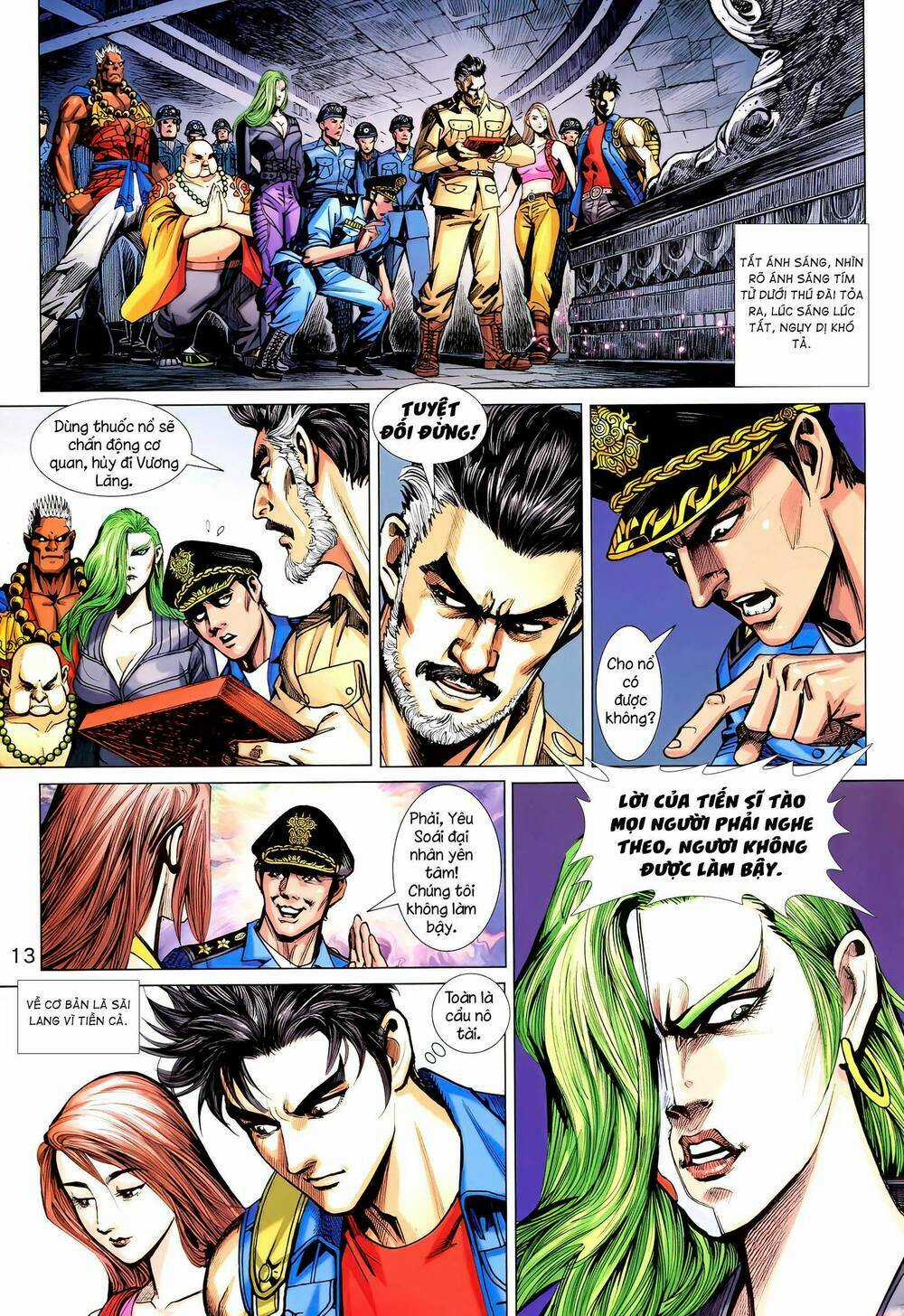 Long Hổ 5 Thế 3 Thế Cừu Chapter 11 trang 11