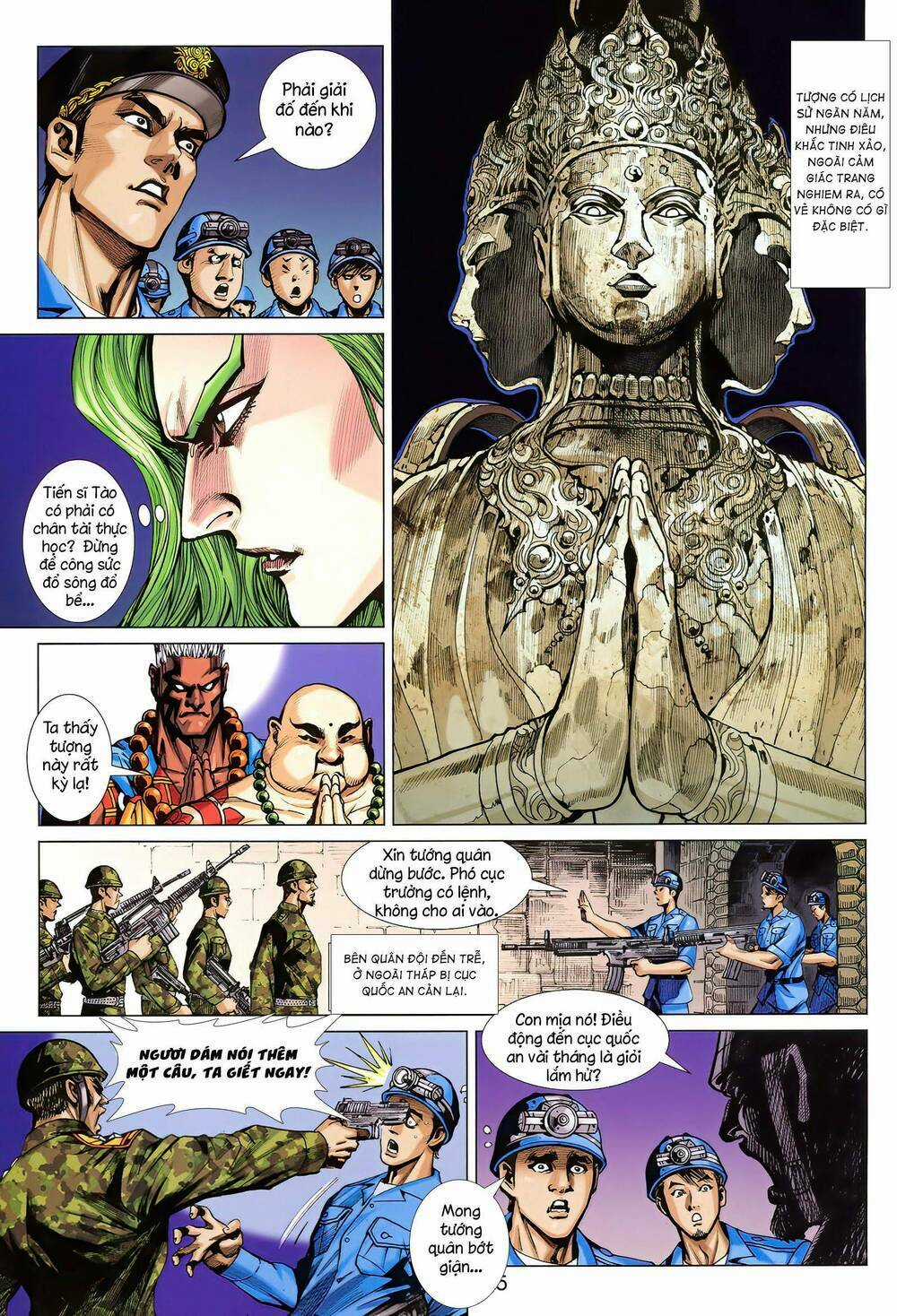 Long Hổ 5 Thế 3 Thế Cừu Chapter 11 trang 13