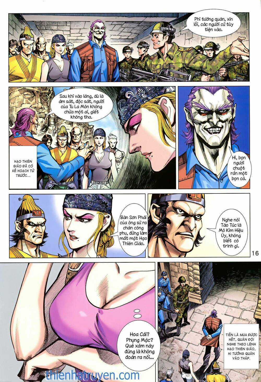 Long Hổ 5 Thế 3 Thế Cừu Chapter 11 trang 14