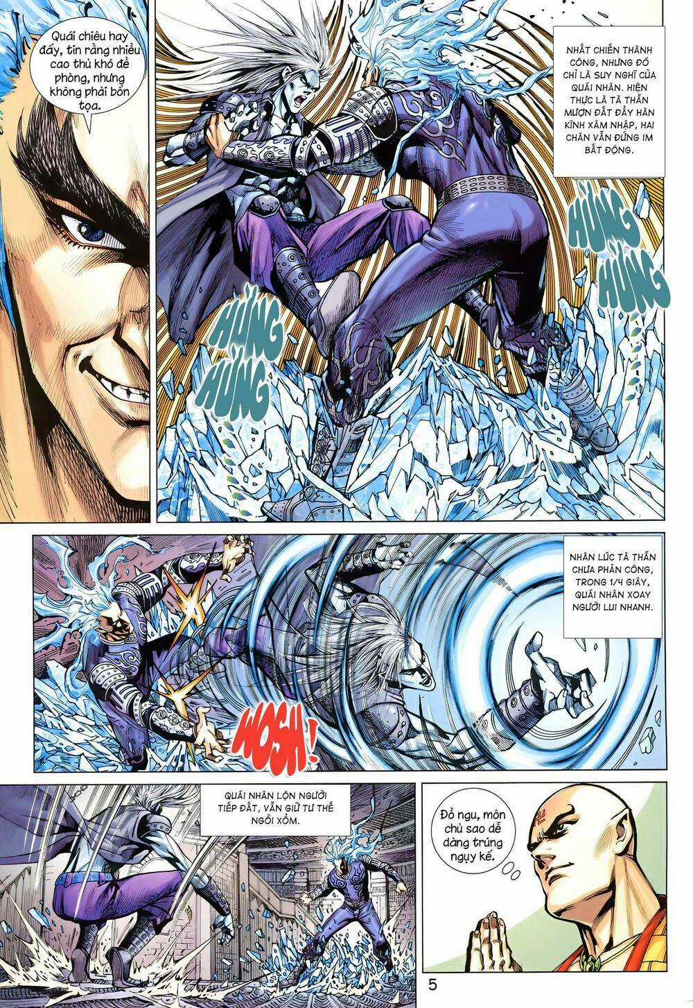 Long Hổ 5 Thế 3 Thế Cừu Chapter 11 trang 3