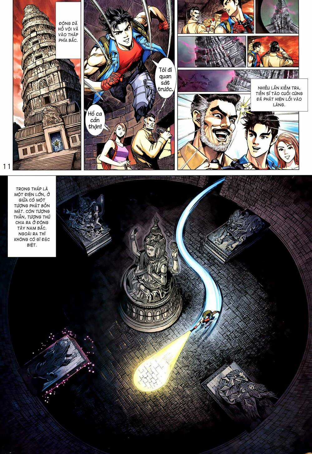 Long Hổ 5 Thế 3 Thế Cừu Chapter 11 trang 9