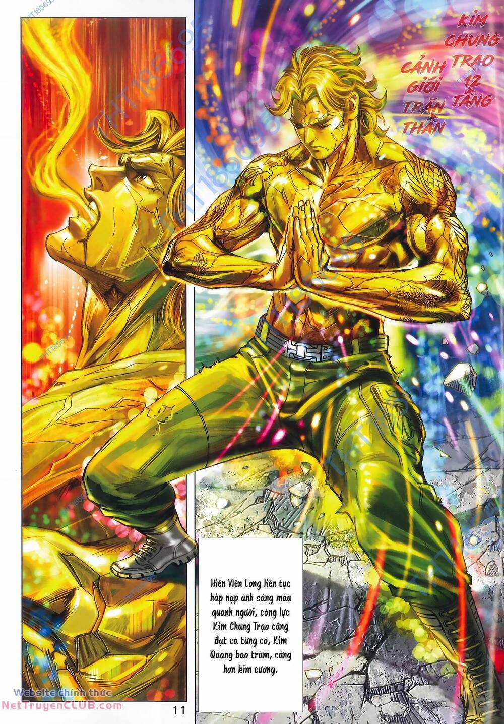 Long Hổ 5 Thế 3 Thế Cừu Chapter 110 trang 10