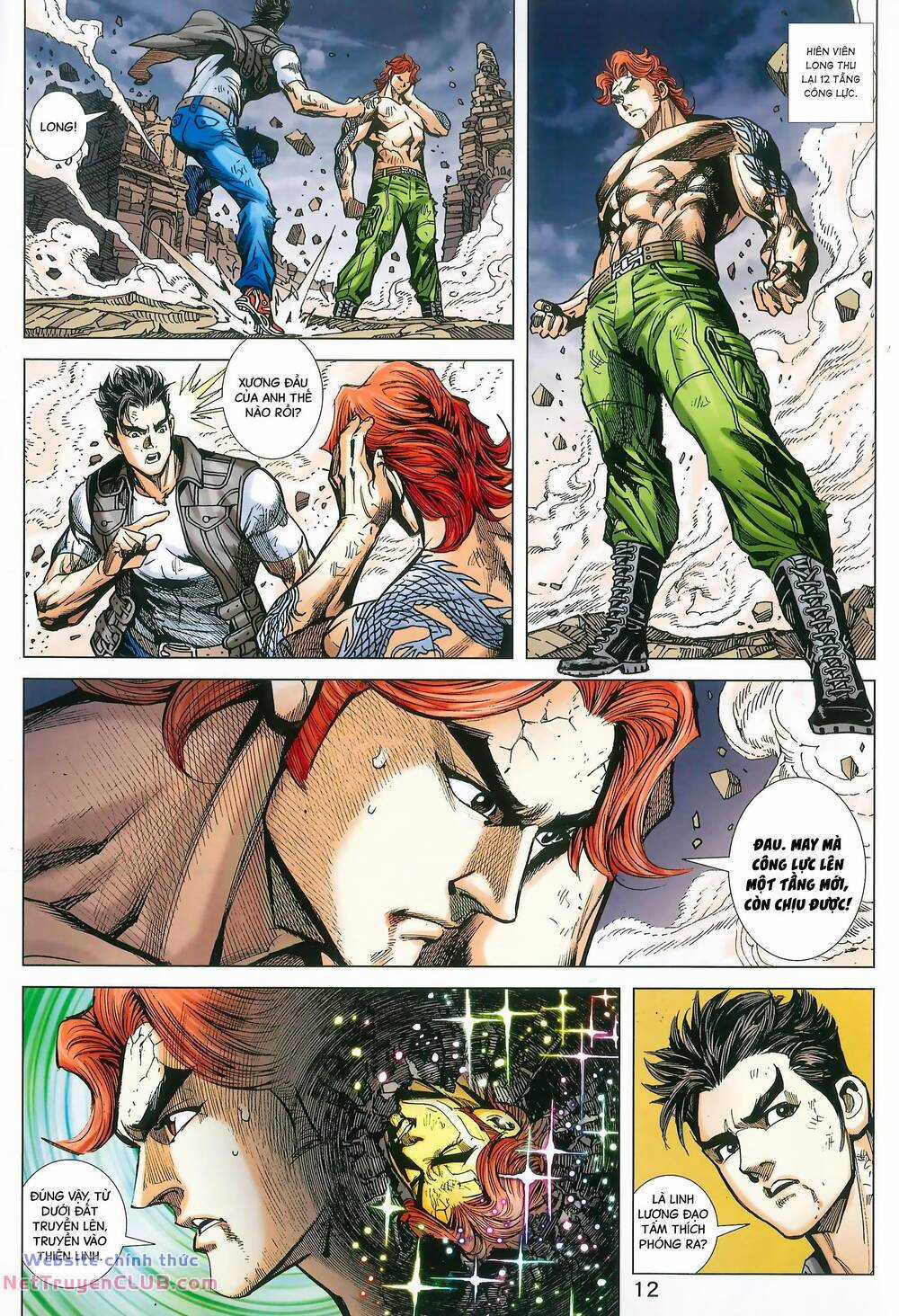 Long Hổ 5 Thế 3 Thế Cừu Chapter 110 trang 11