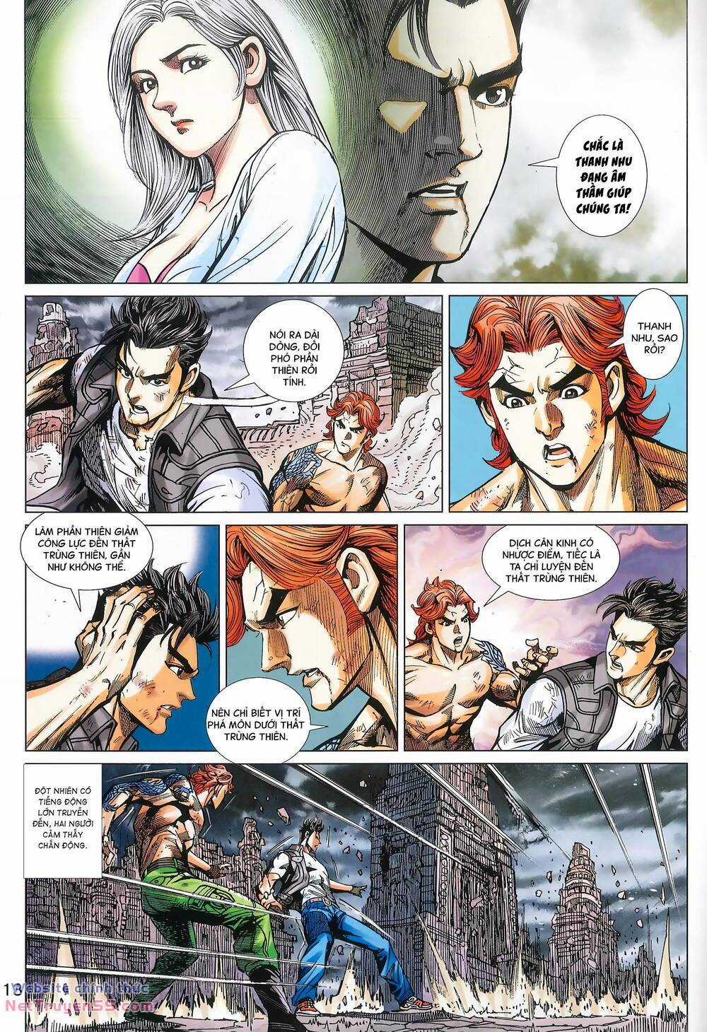 Long Hổ 5 Thế 3 Thế Cừu Chapter 110 trang 12