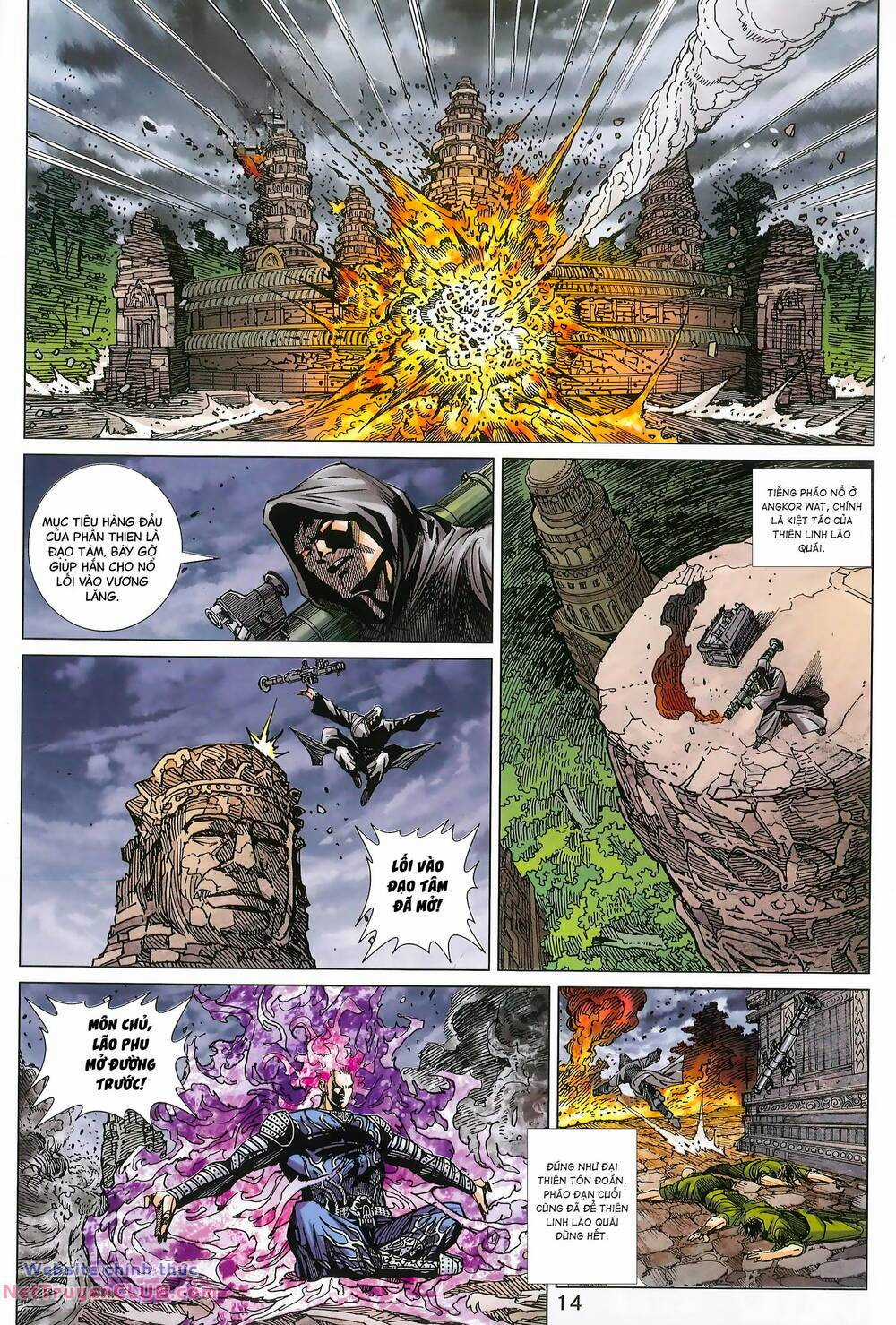 Long Hổ 5 Thế 3 Thế Cừu Chapter 110 trang 13