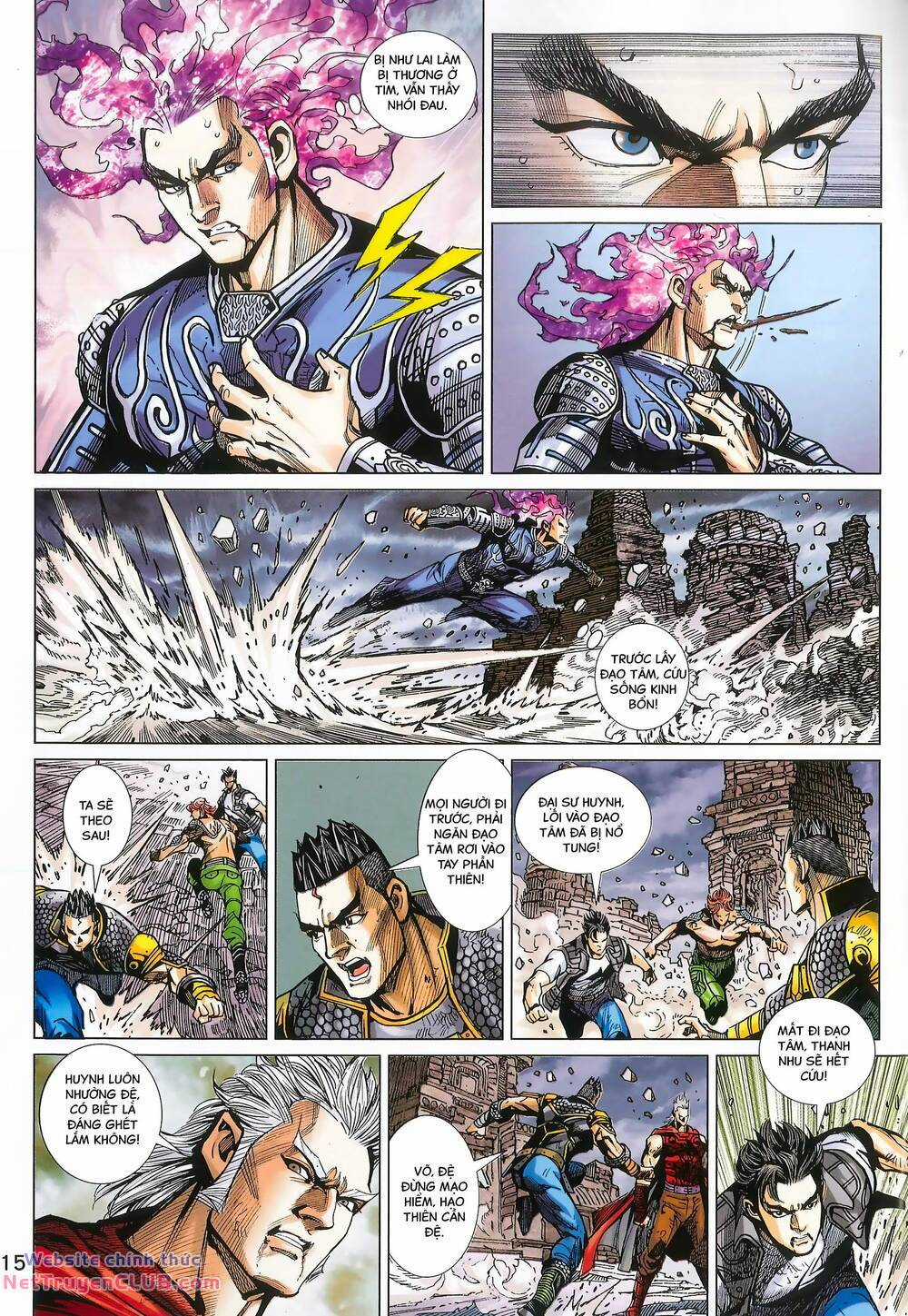 Long Hổ 5 Thế 3 Thế Cừu Chapter 110 trang 14