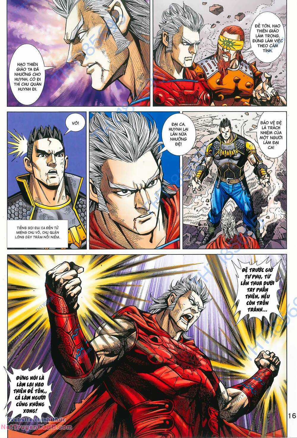 Long Hổ 5 Thế 3 Thế Cừu Chapter 110 trang 15