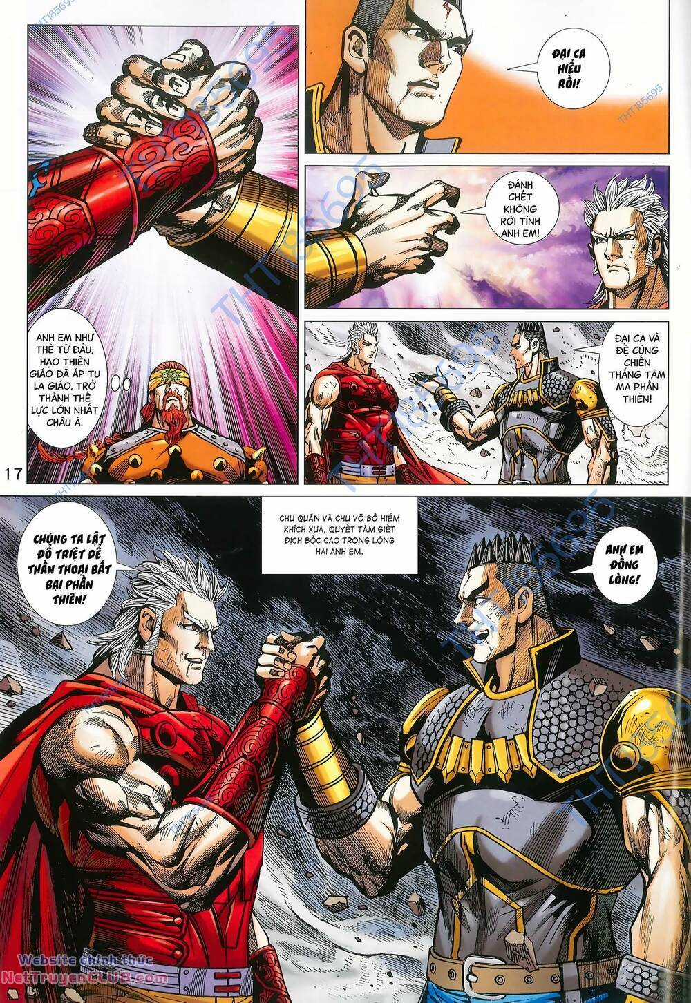 Long Hổ 5 Thế 3 Thế Cừu Chapter 110 trang 16