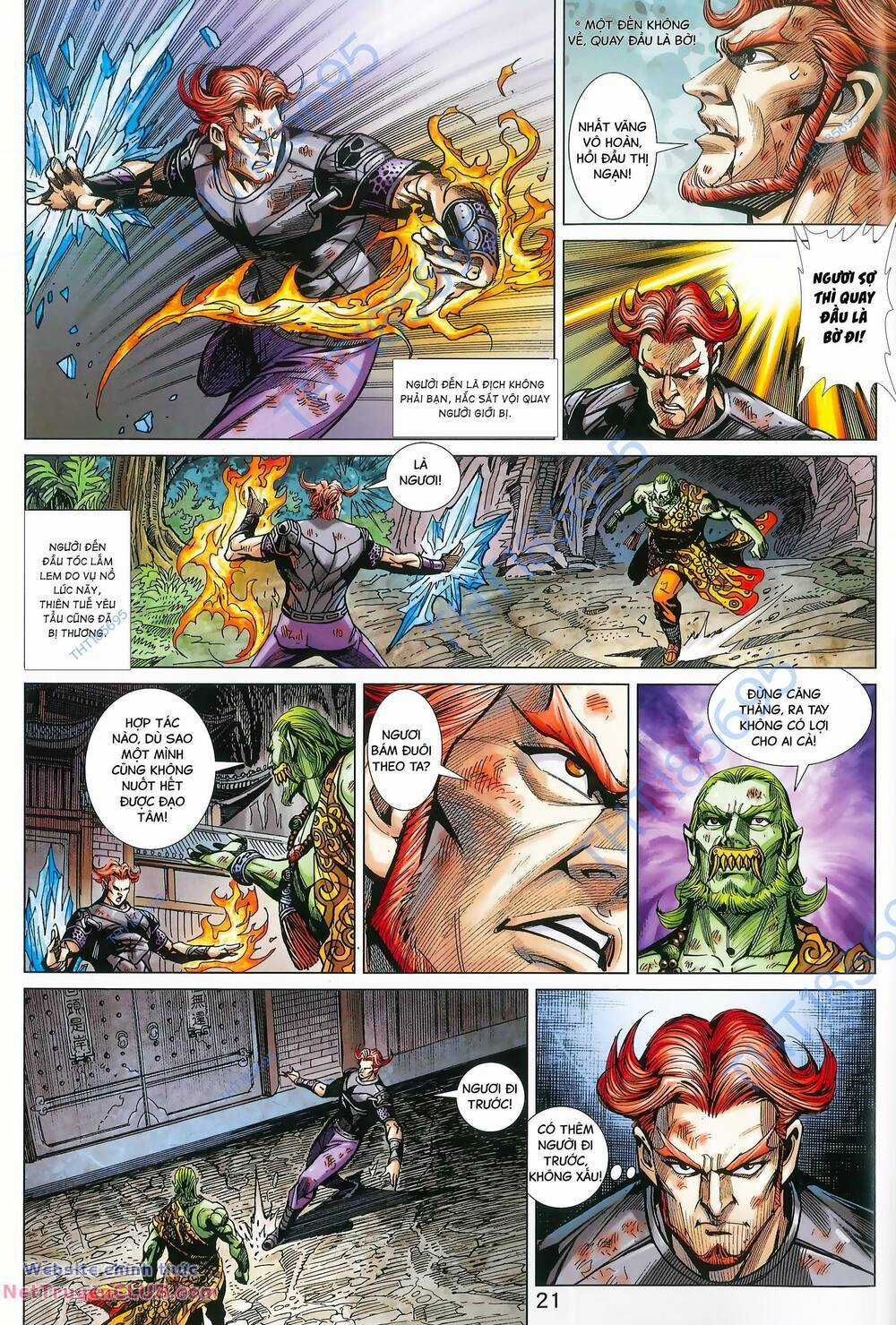 Long Hổ 5 Thế 3 Thế Cừu Chapter 110 trang 20