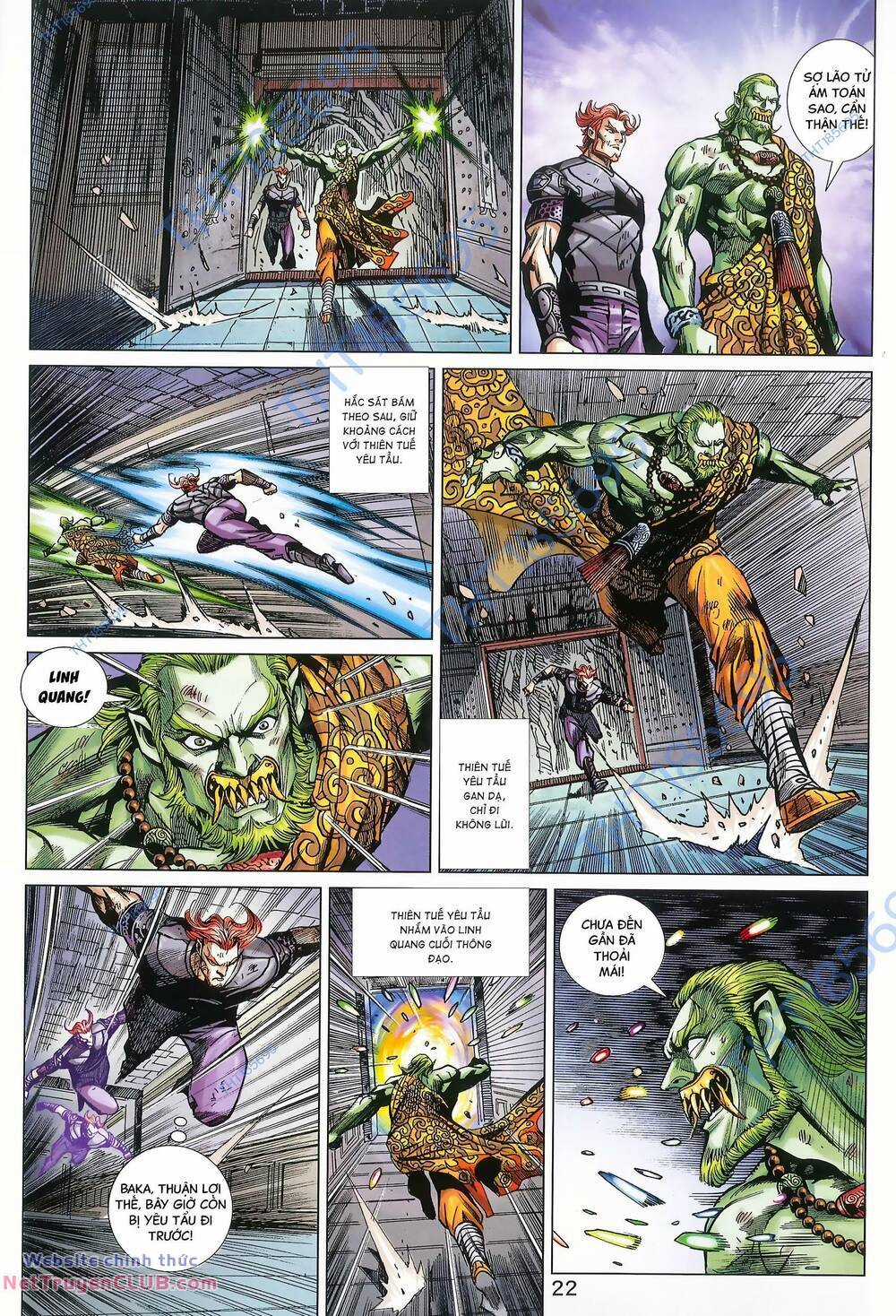 Long Hổ 5 Thế 3 Thế Cừu Chapter 110 trang 21