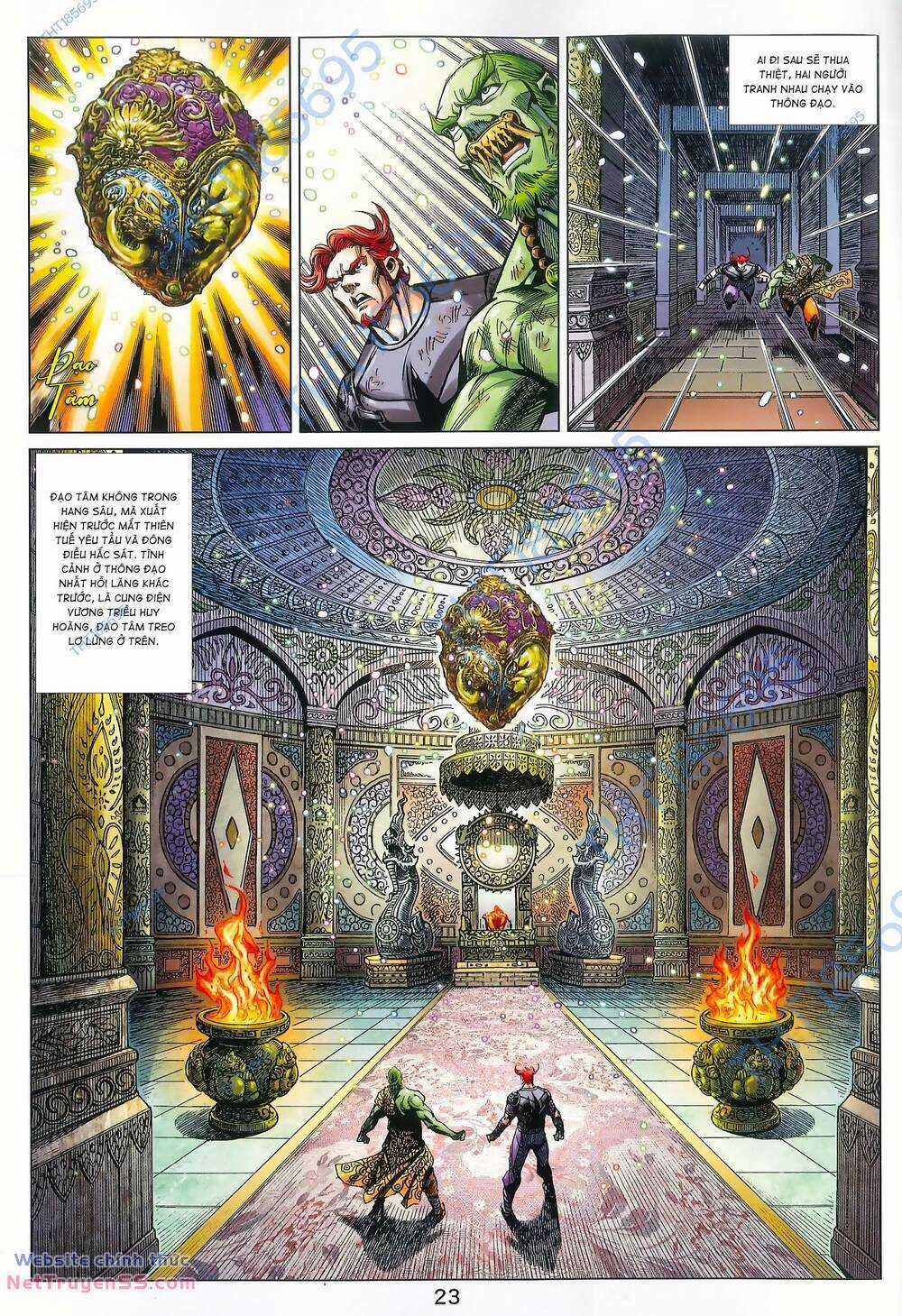 Long Hổ 5 Thế 3 Thế Cừu Chapter 110 trang 22