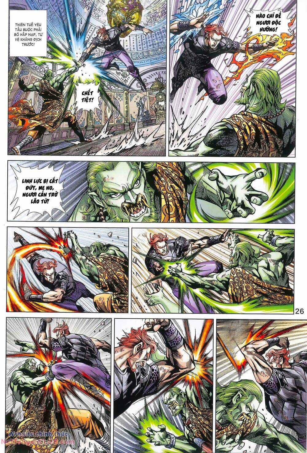 Long Hổ 5 Thế 3 Thế Cừu Chapter 110 trang 25