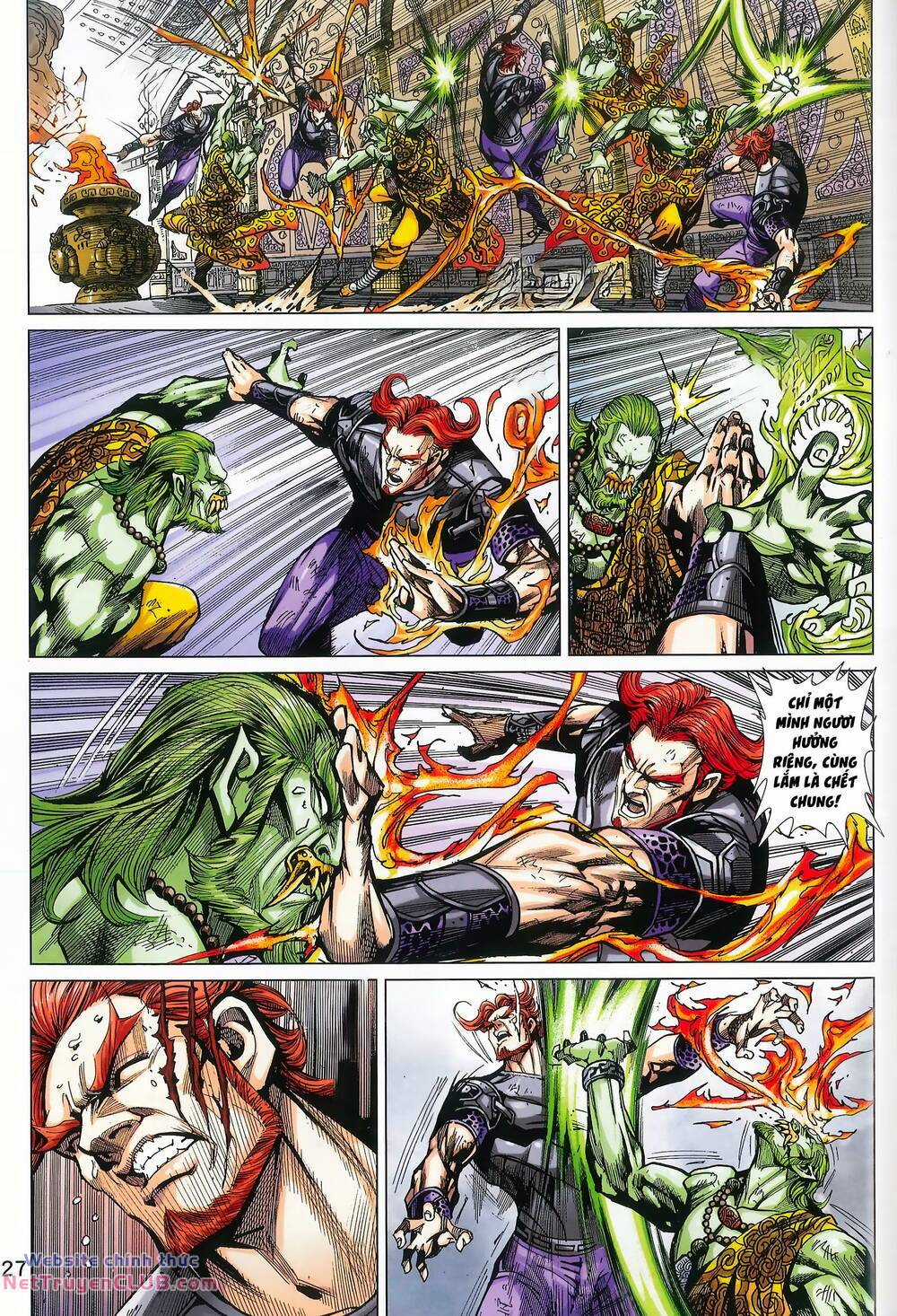 Long Hổ 5 Thế 3 Thế Cừu Chapter 110 trang 26