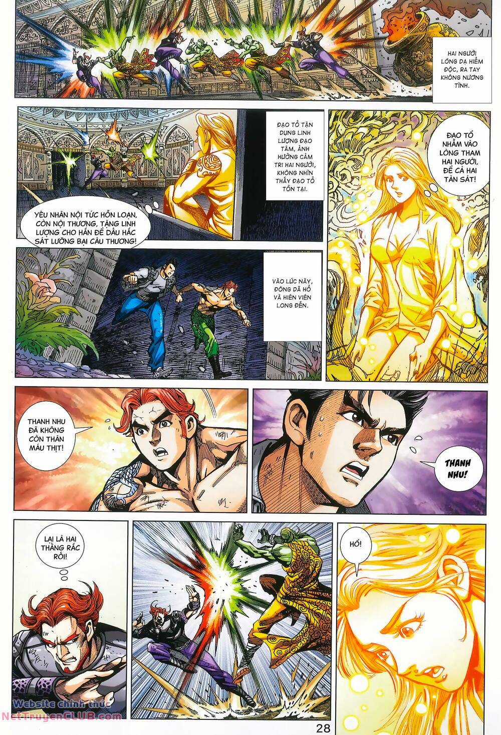 Long Hổ 5 Thế 3 Thế Cừu Chapter 110 trang 27