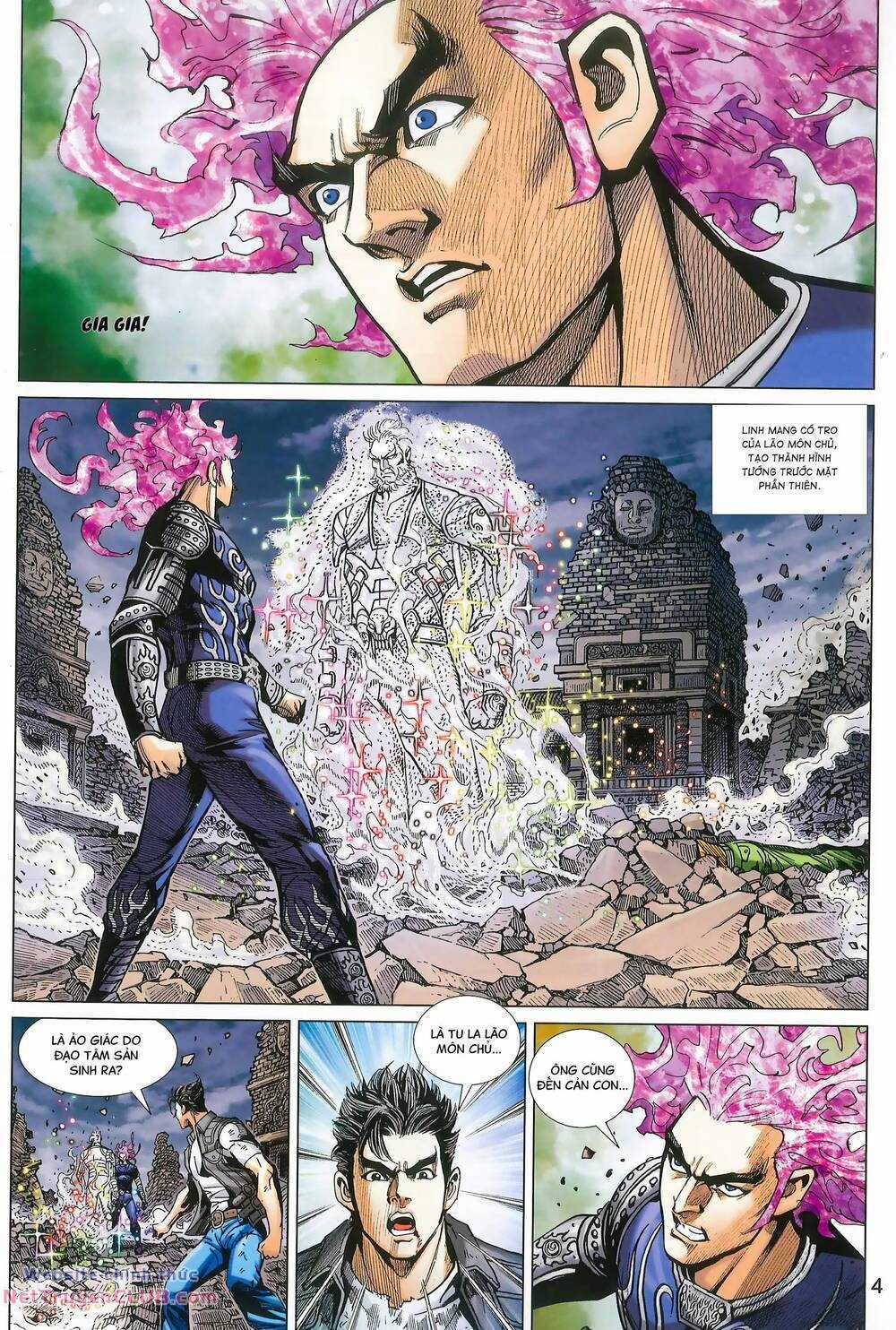 Long Hổ 5 Thế 3 Thế Cừu Chapter 110 trang 3