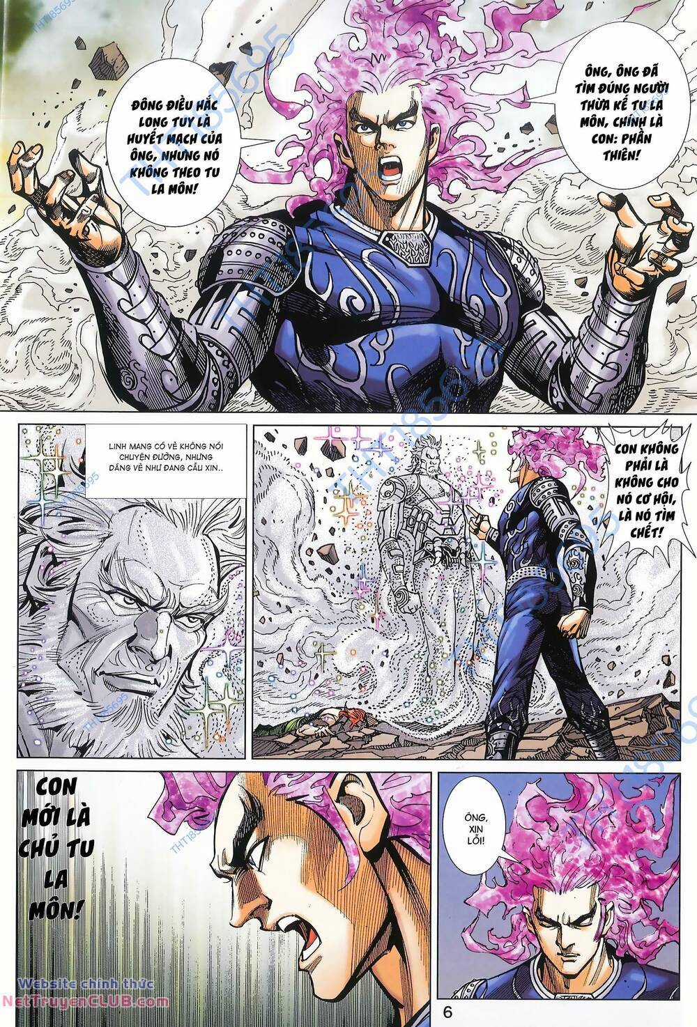 Long Hổ 5 Thế 3 Thế Cừu Chapter 110 trang 5