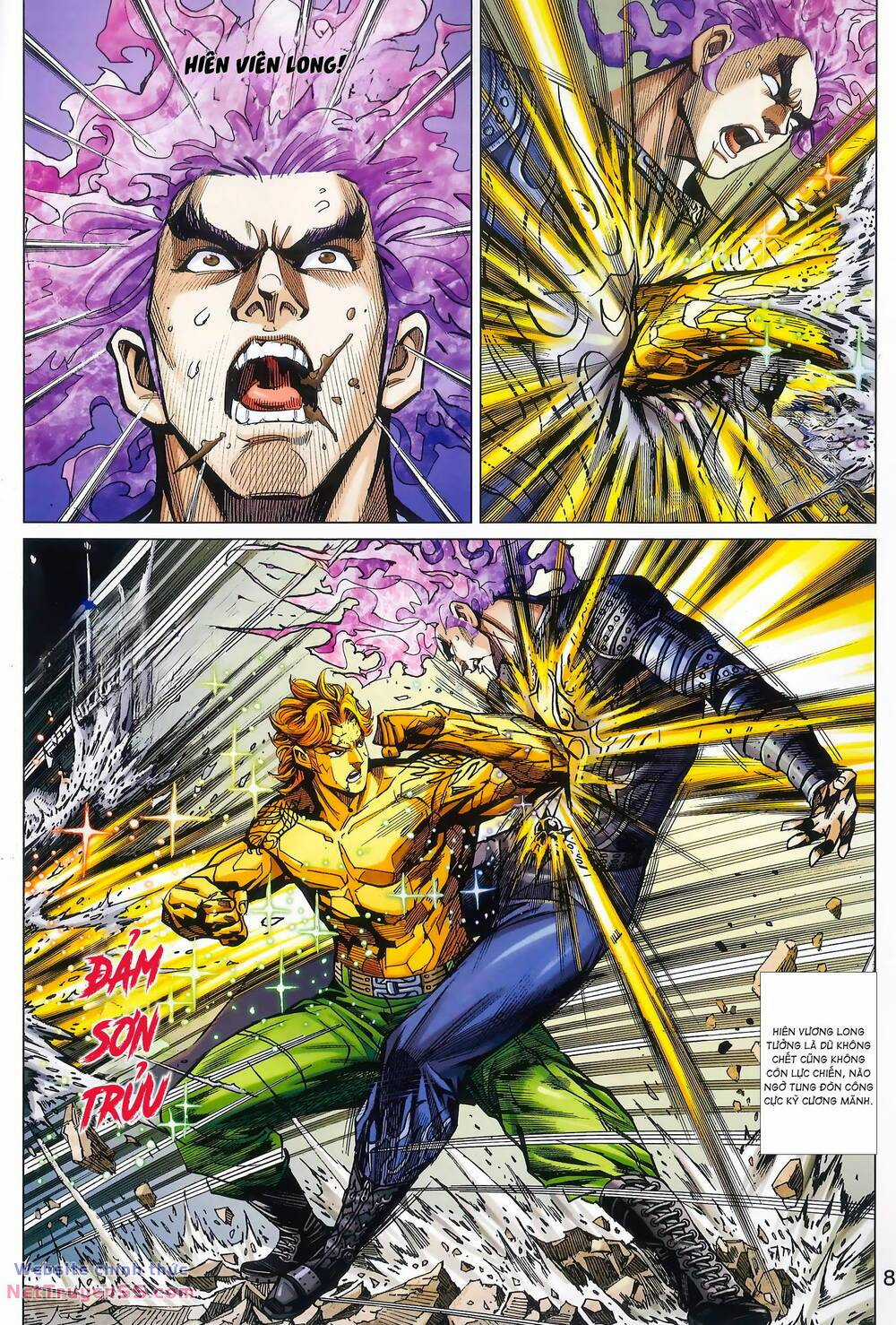 Long Hổ 5 Thế 3 Thế Cừu Chapter 110 trang 7