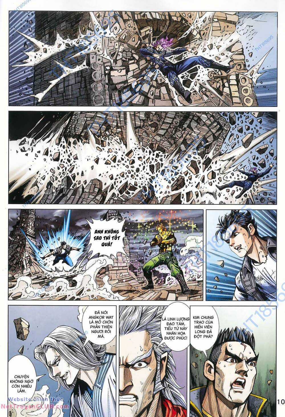 Long Hổ 5 Thế 3 Thế Cừu Chapter 110 trang 9