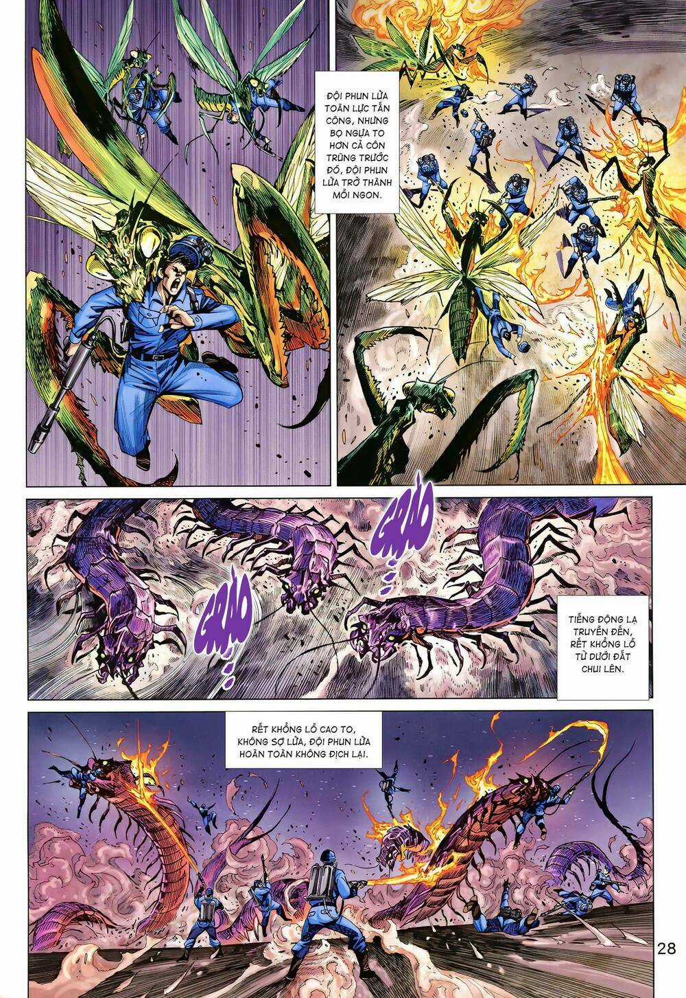 Long Hổ 5 Thế 3 Thế Cừu Chapter 12 trang 11