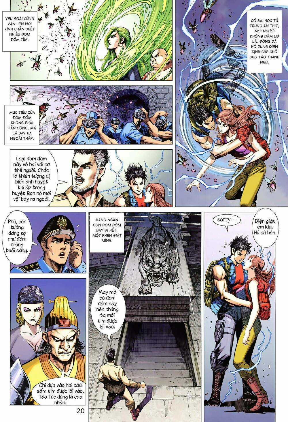 Long Hổ 5 Thế 3 Thế Cừu Chapter 12 trang 3