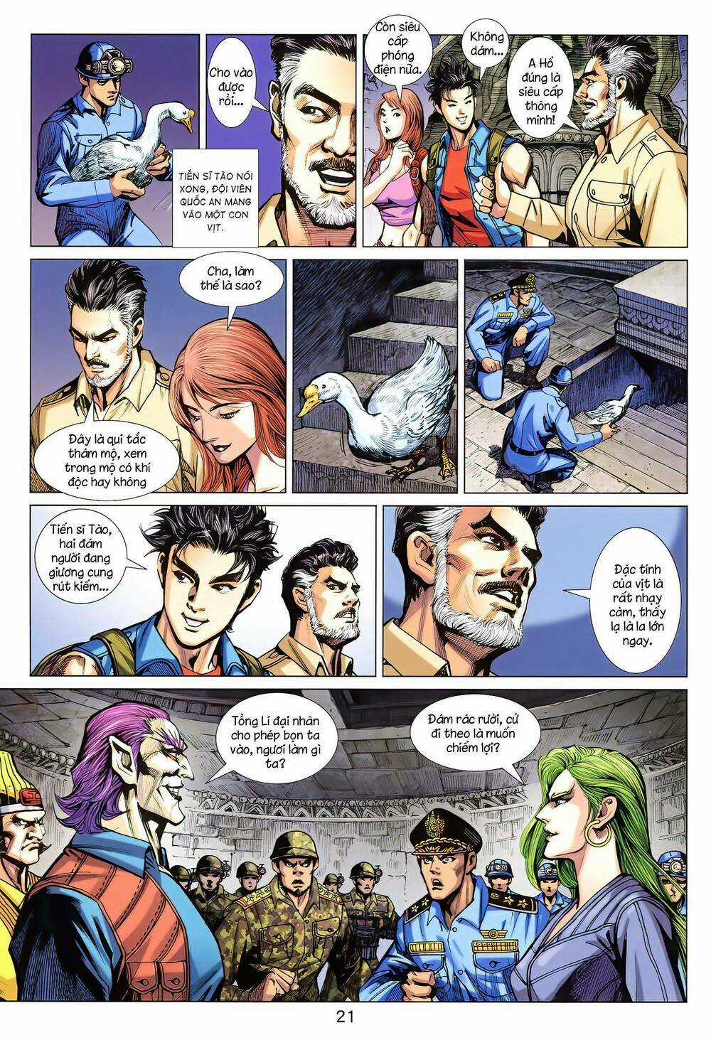 Long Hổ 5 Thế 3 Thế Cừu Chapter 12 trang 4