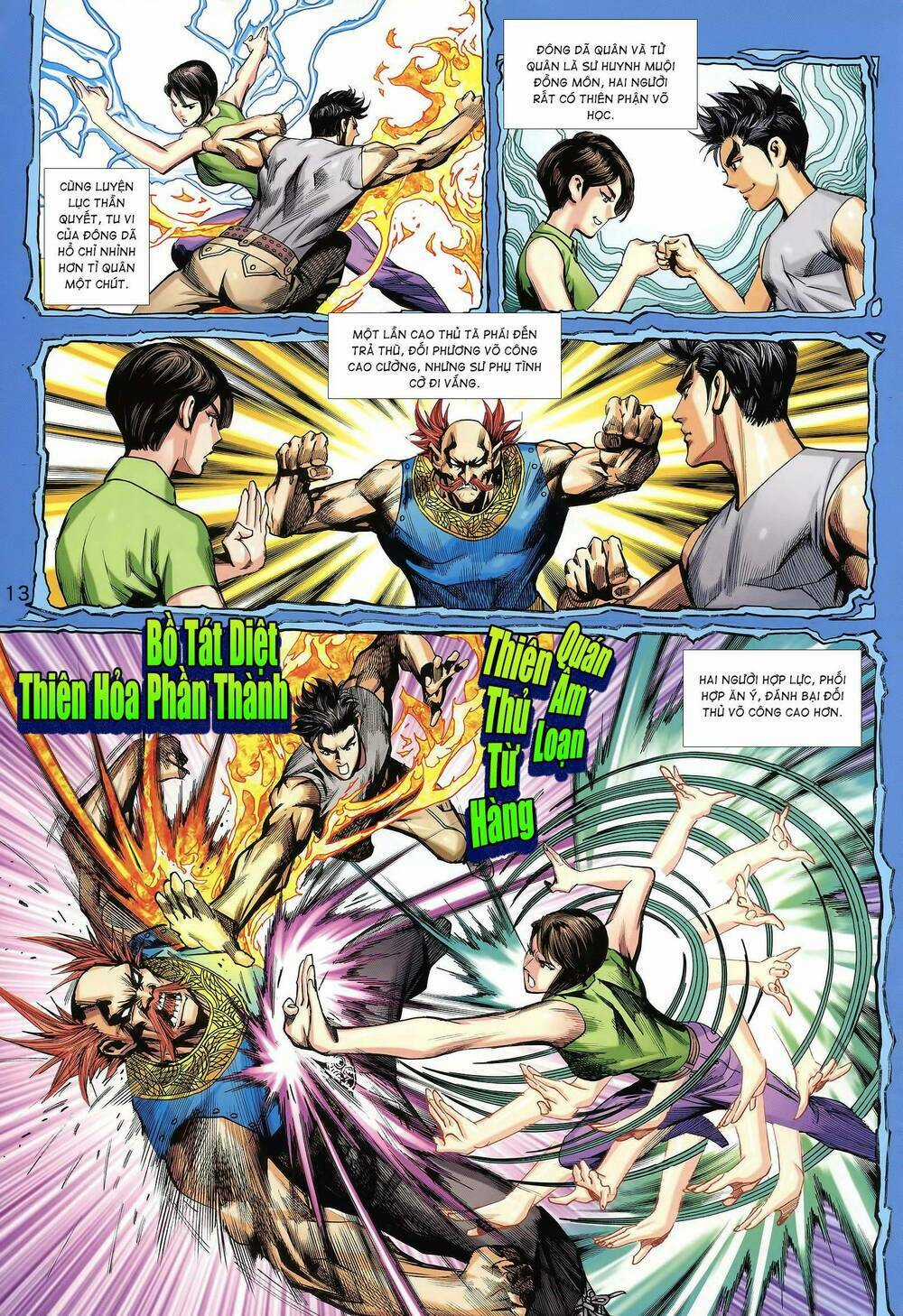 Long Hổ 5 Thế 3 Thế Cừu Chapter 13 trang 12