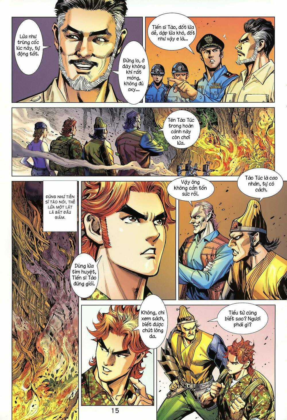 Long Hổ 5 Thế 3 Thế Cừu Chapter 13 trang 14