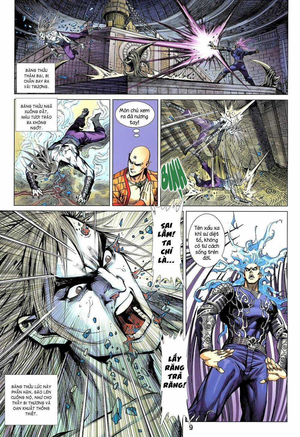 Long Hổ 5 Thế 3 Thế Cừu Chapter 13 trang 8