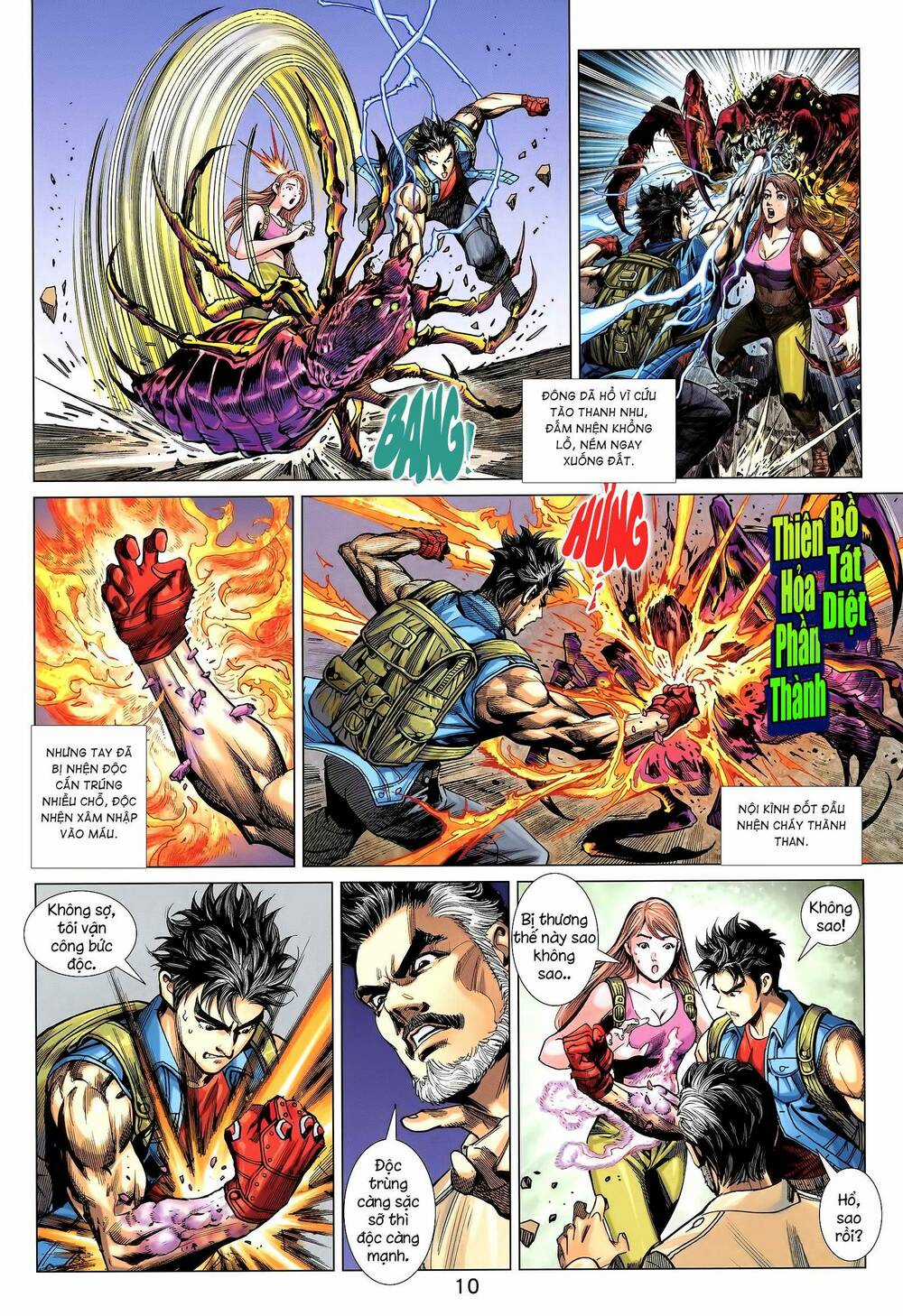 Long Hổ 5 Thế 3 Thế Cừu Chapter 13 trang 9