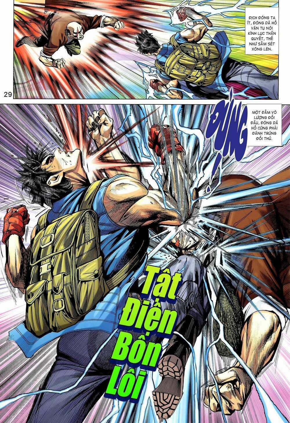 Long Hổ 5 Thế 3 Thế Cừu Chapter 14 trang 13