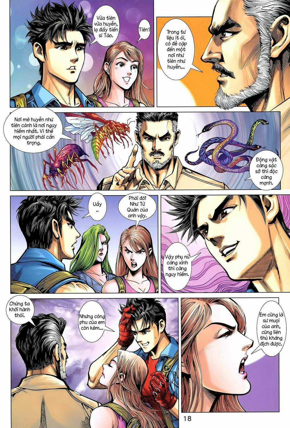 Long Hổ 5 Thế 3 Thế Cừu Chapter 14 trang 2