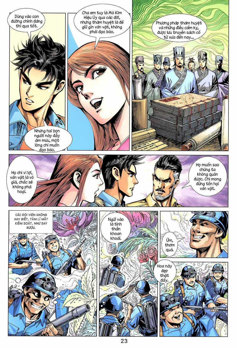 Long Hổ 5 Thế 3 Thế Cừu Chapter 14 trang 7