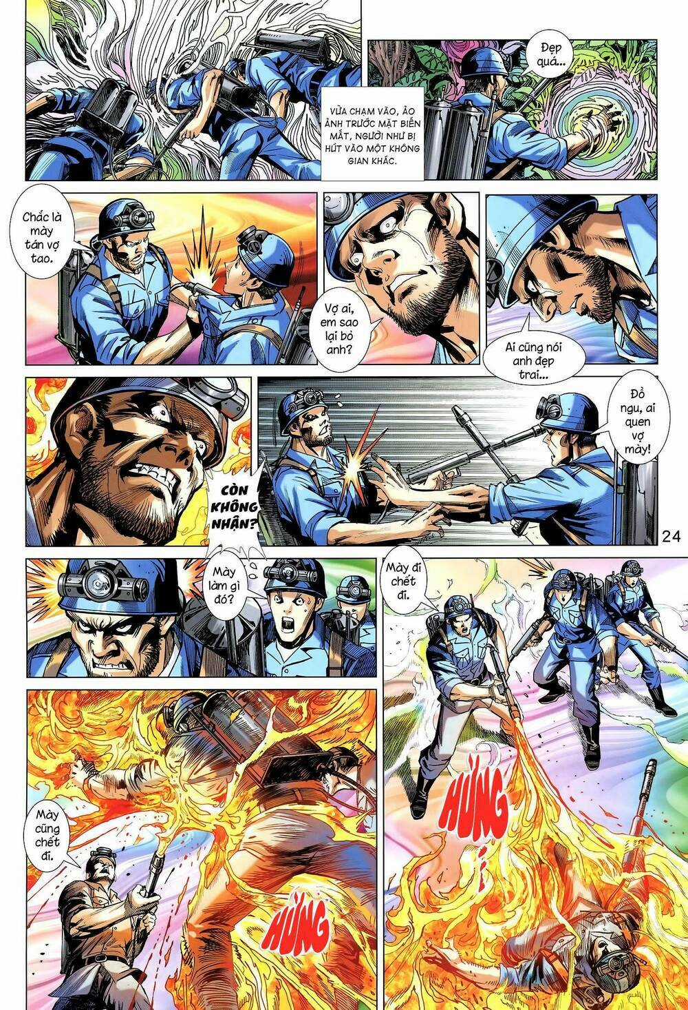 Long Hổ 5 Thế 3 Thế Cừu Chapter 14 trang 8