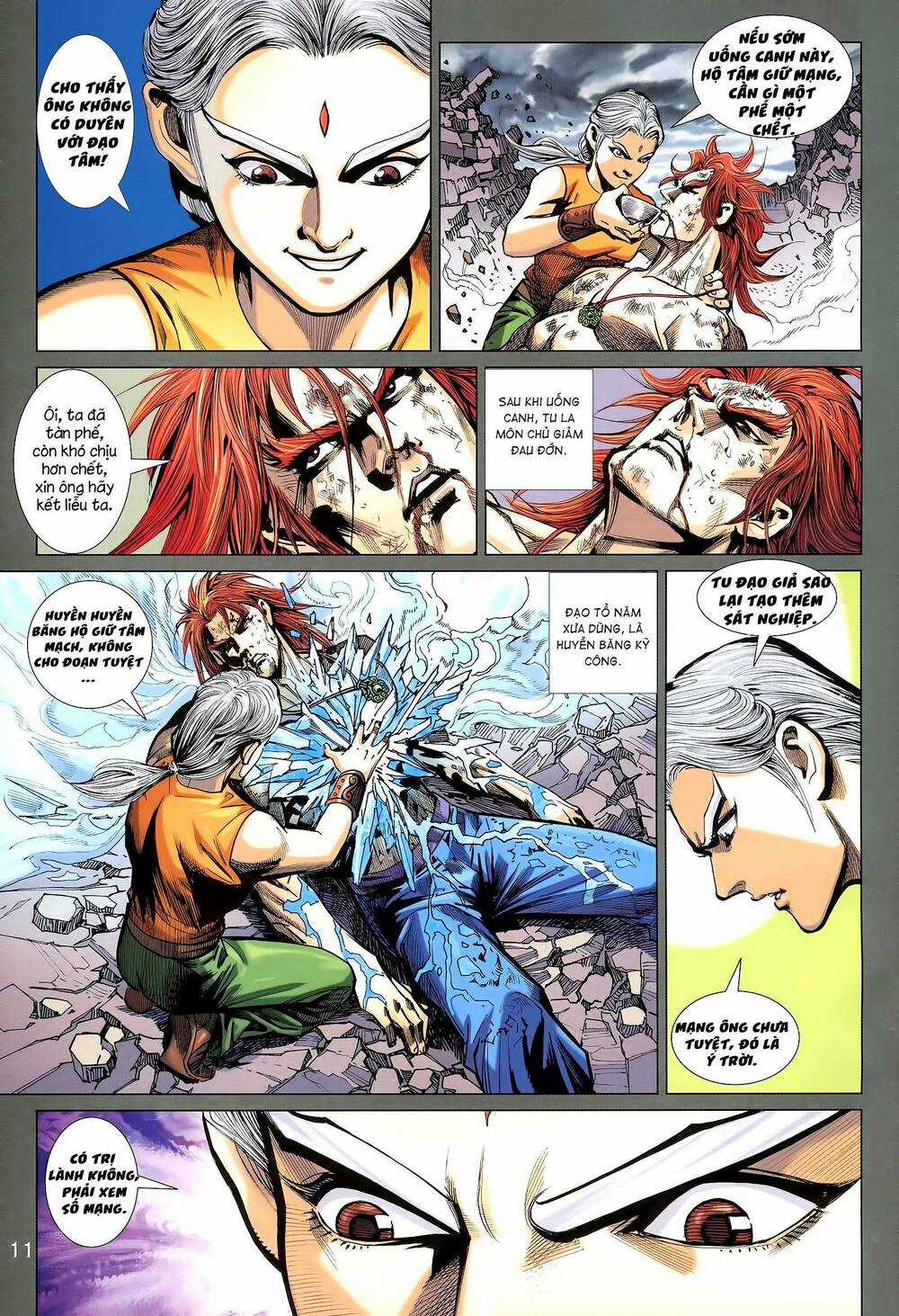 Long Hổ 5 Thế 3 Thế Cừu Chapter 15 trang 10